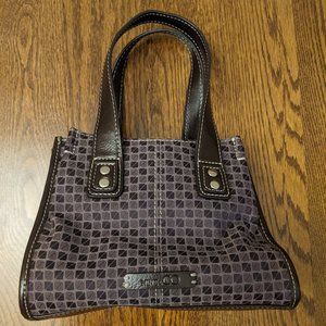 Very gently used dark purple Nine & CO. purse